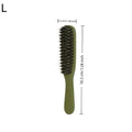 Boar Bristle Hair Brush Travel Portable Comb Women Combs Scalp Qme L