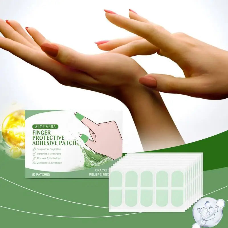Box Cracked Hands Patches Moisturizing Dry Finger Tape Bandage Qme