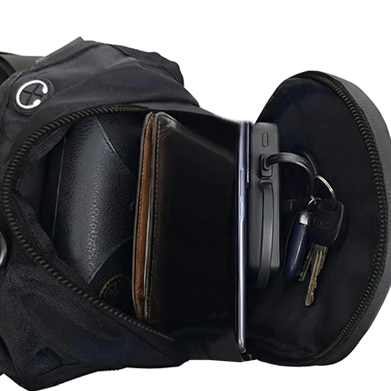 Motorcycle Cycling Thigh Waterproof Tactical Leg Bag Outdoor Qme