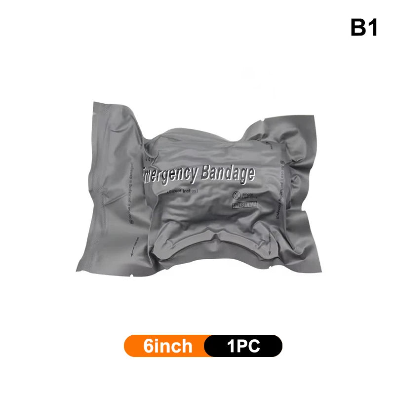 Emergency Trauma Hemostatic Bandage Urgent Bleeding Dressing Vacuum Qme B1