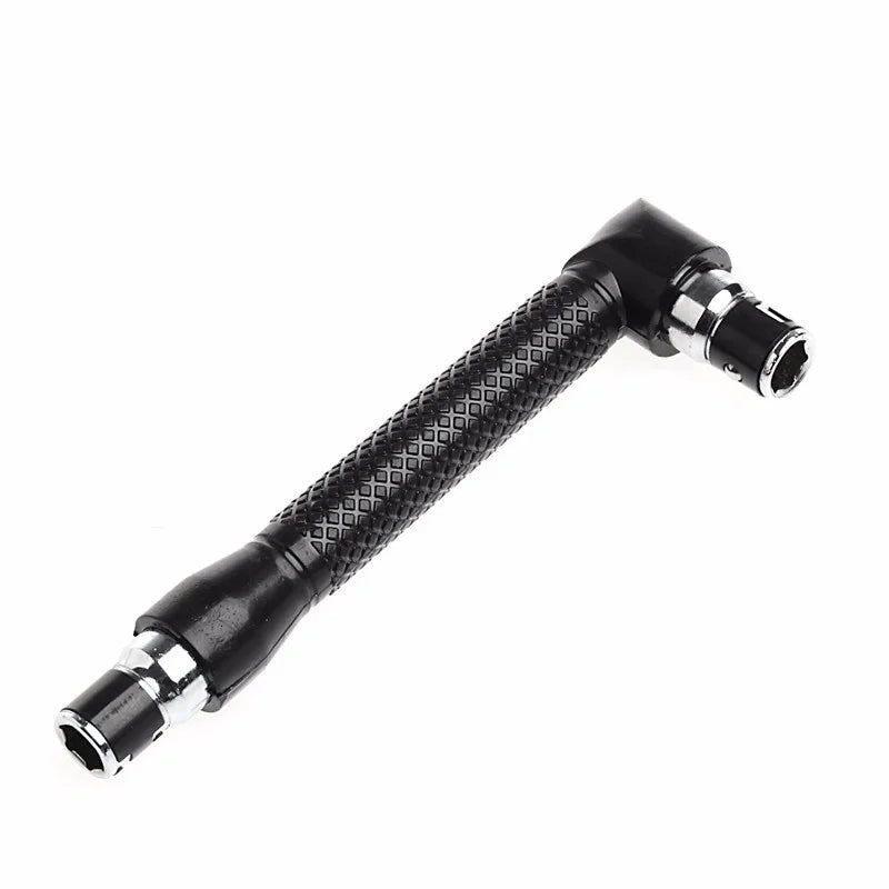 Professional L-shaped 1/4 Inch Hexagonal Socket Screwdriver Bit Manual Tool Qme