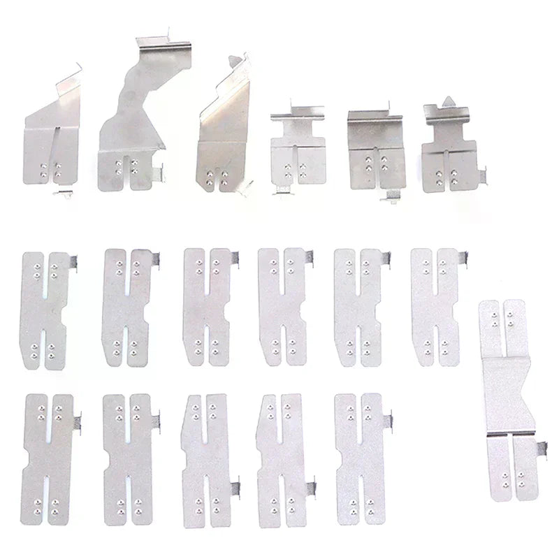 Lithium Battery Case 15x18650 Cell Holder BMS PCBA Nickel Connector Qme