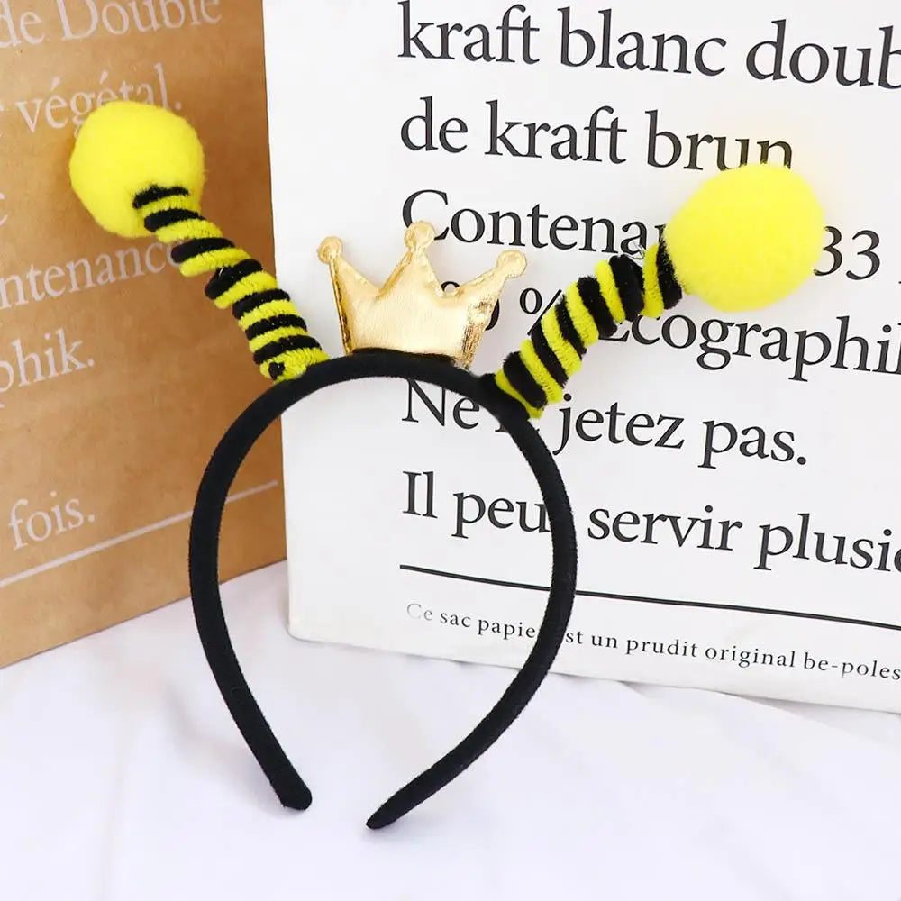 Simulation Food Headband Cosplay Children Hair Accessories Bee Qme