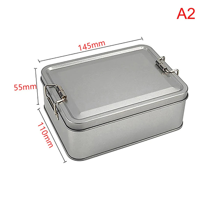 Kitchen Desktop Storage Tin Candy Coffee Tea Jewelry Chocolate Qme M