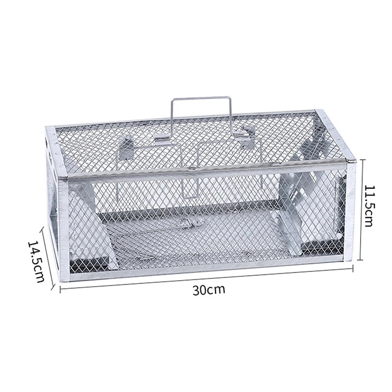 Rodent Catcher Rat Trap Cage Multi-catch Mouse Pest Control All Mice Qme