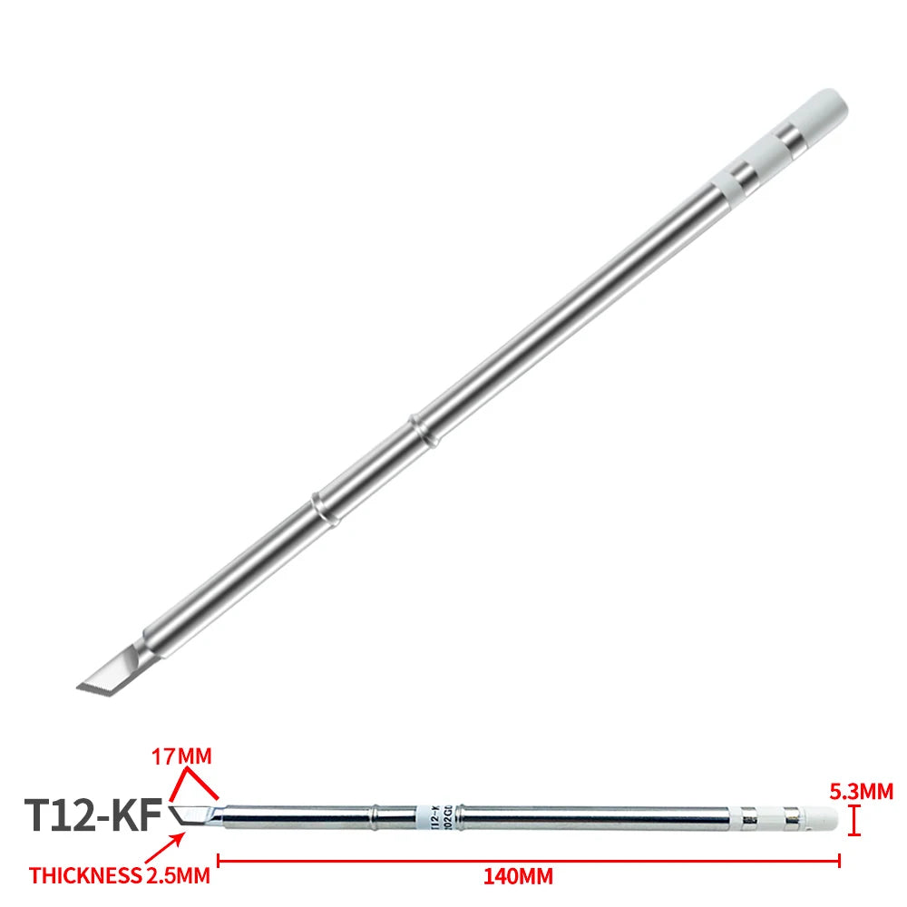 Lefavor T12 Series Soldering Iron Tips FX951 FX-952 Station Qme