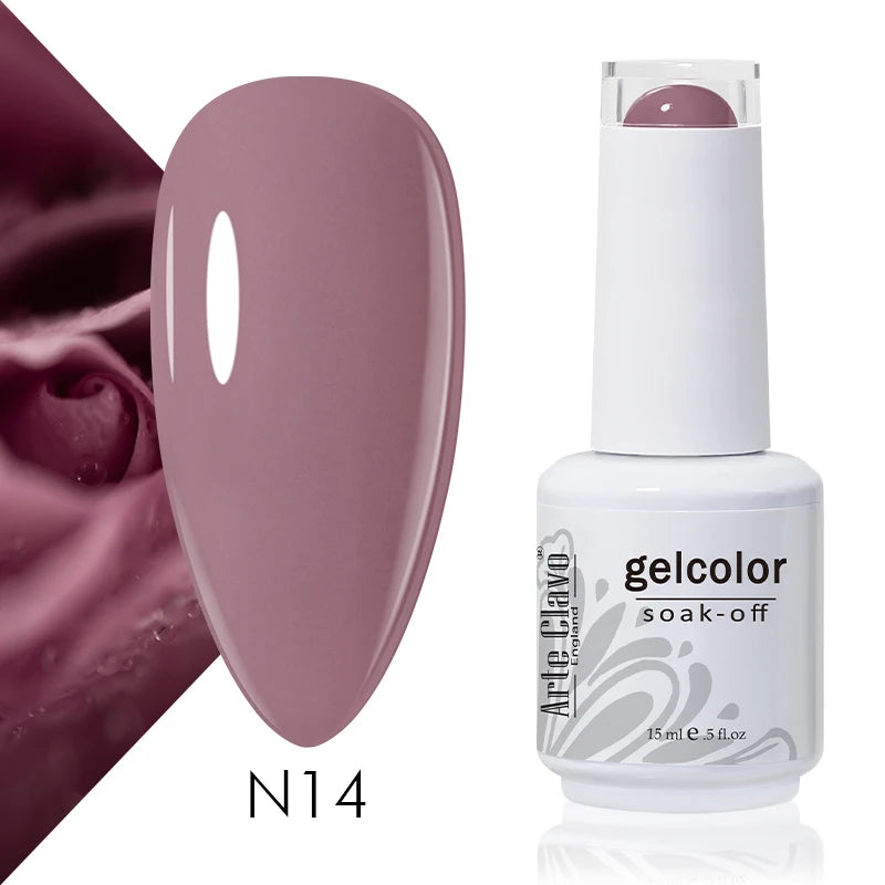 Arte Clavo Macaron Spring Series Gel Nail Polish Pigment Semi Qme