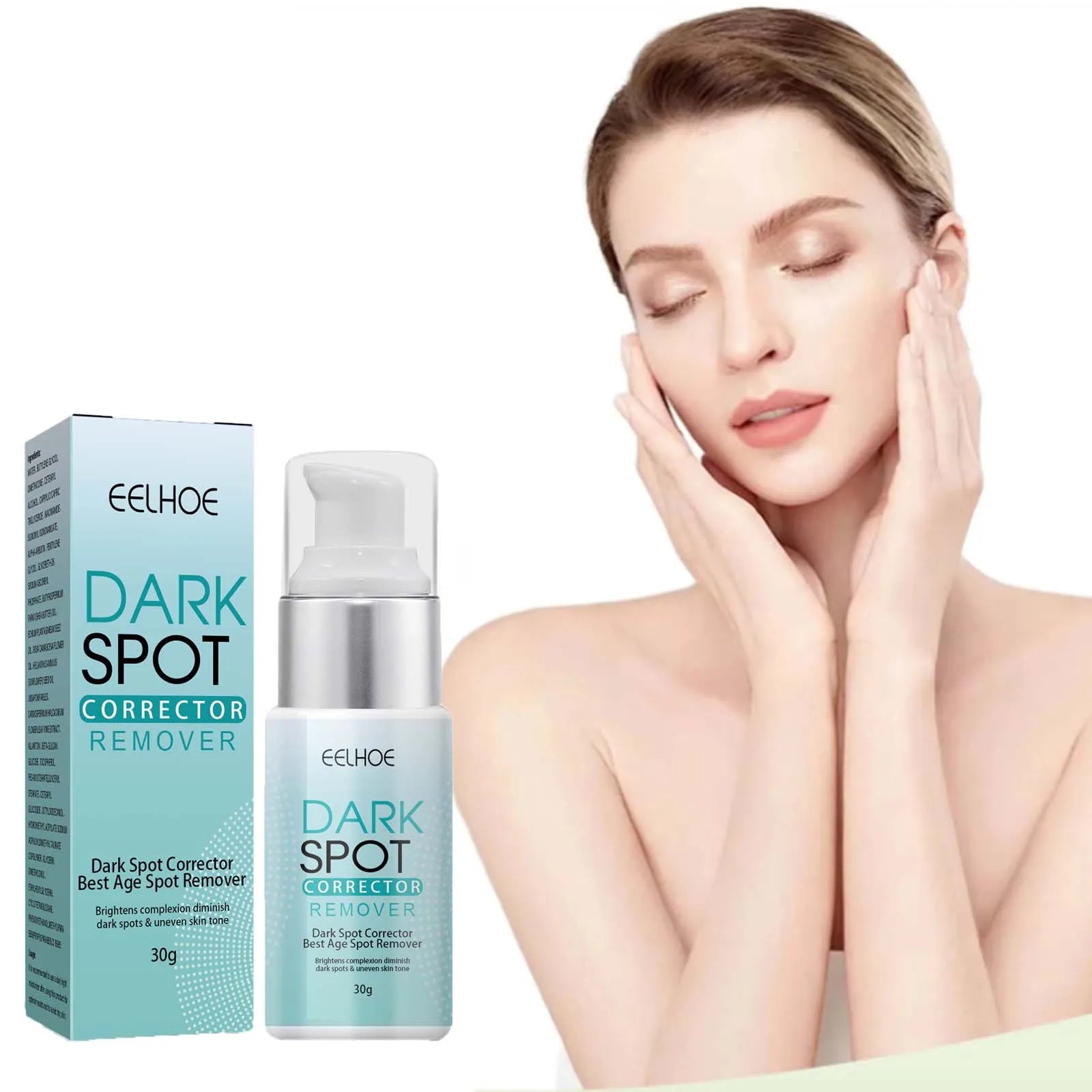 Freckle Whitening Cream Nicotinamide Fade Dark Spot Blemish Acne Mark Brightening Lightening Pigmentation Correction Cream Qme