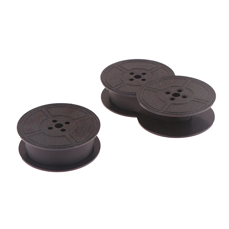 Typewriter Ribbon Twin Spool Black Replacement Most Qme