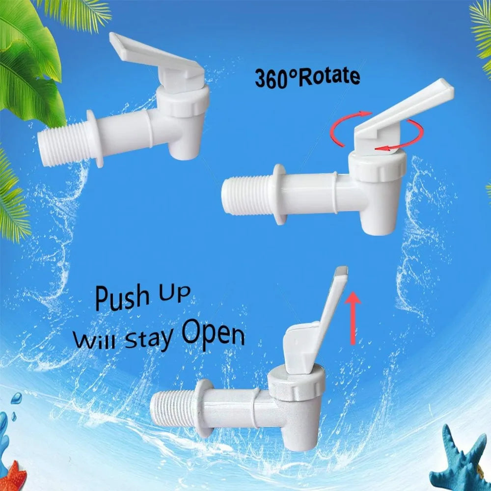 Water Tank Faucet, Kettle, Water Tank Replacement, Water Beverage Rod, Distributor Valve, Water Dispenser Faucet Qme
