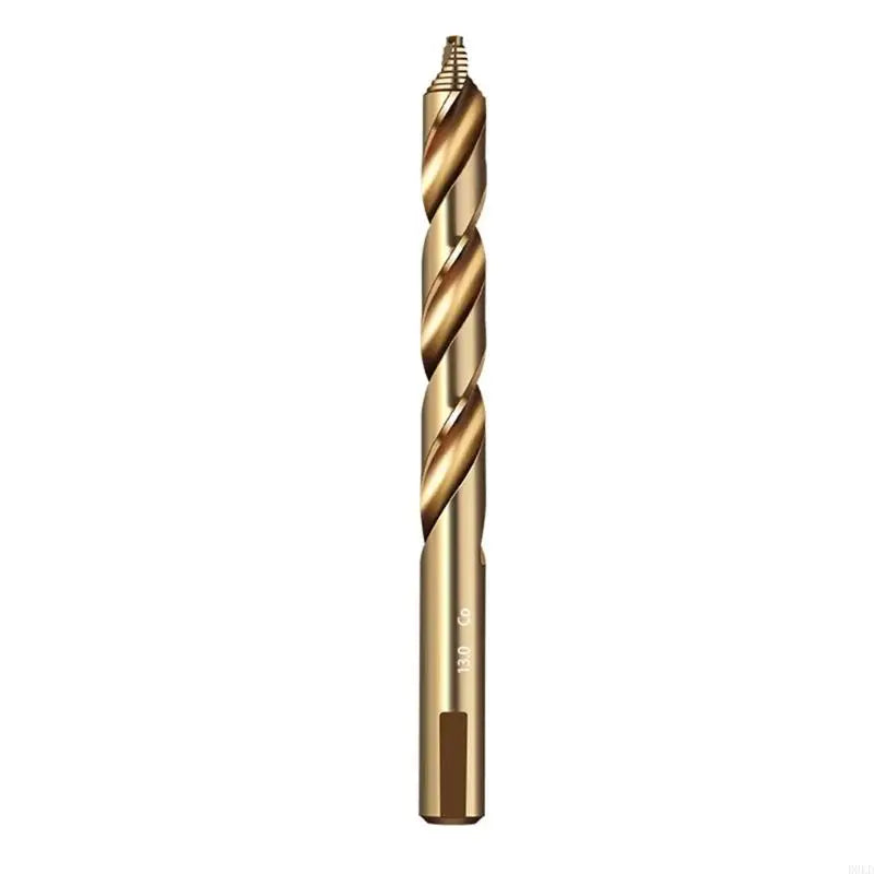 Straight Step Drill Bits Hole Cutter Stainless Steel Electric Power Qme 13mm
