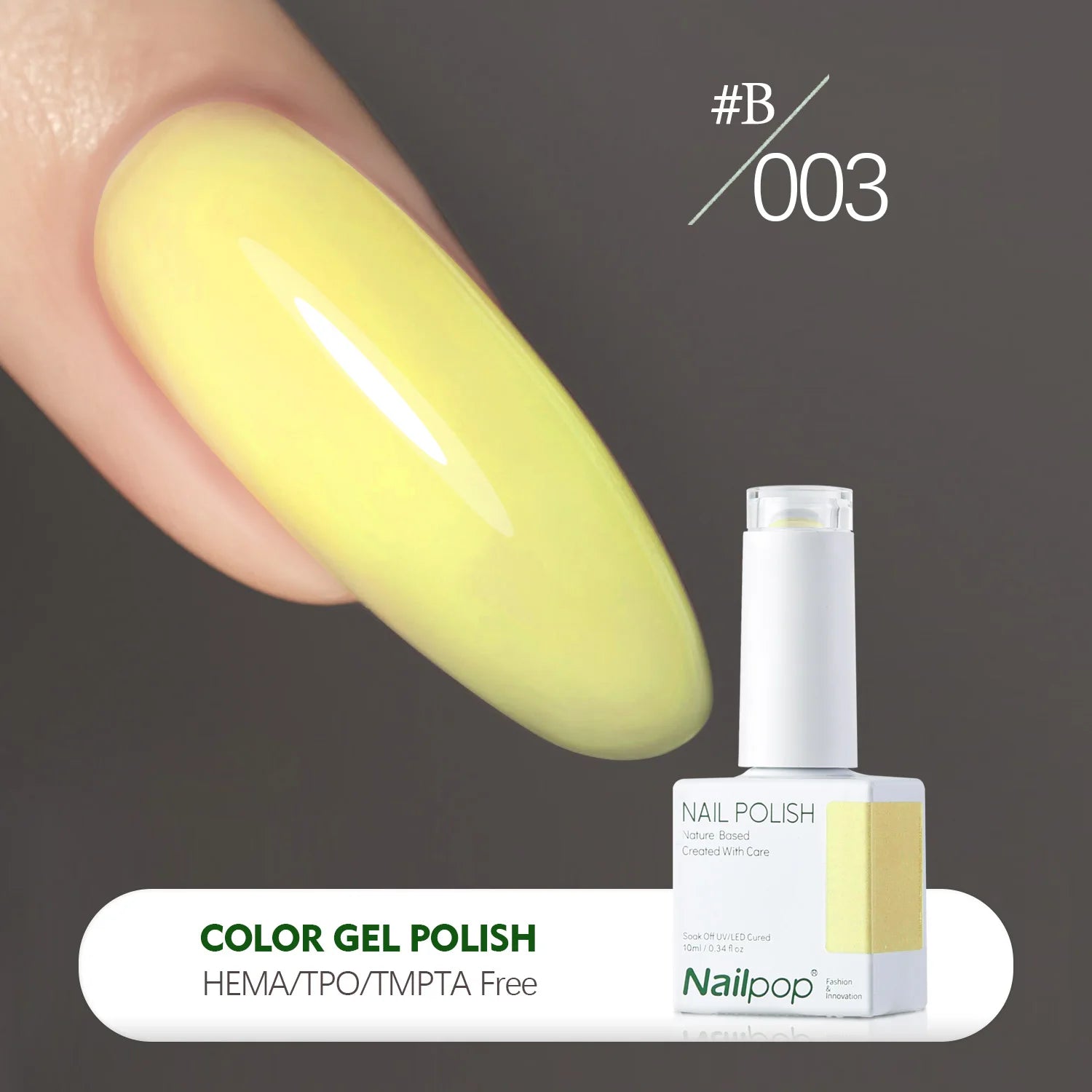 Nailpop Summer Dopamine Gel Polish 20 Colors 8 12 Builder Nail Art Qme B-003 10ml