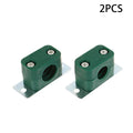 2PCS Bolted Clips Assortment Set; Plastic Fasteners for 6/9.5/12.7/19/20/21.3/25/32mm Pipes. Qme A8