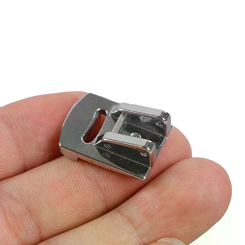 Sliver Rolled Hem Curling Sewing Presser Foot Parallel Stitch Home Qme