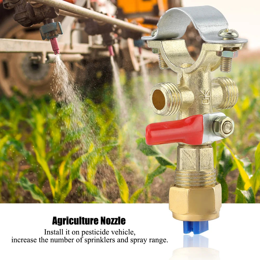 Agriculture High Pressure Nozzle Plant Protection Sprayer Pesticide Spray Gun Tip for Tractor Farm Garden Equipment Qme