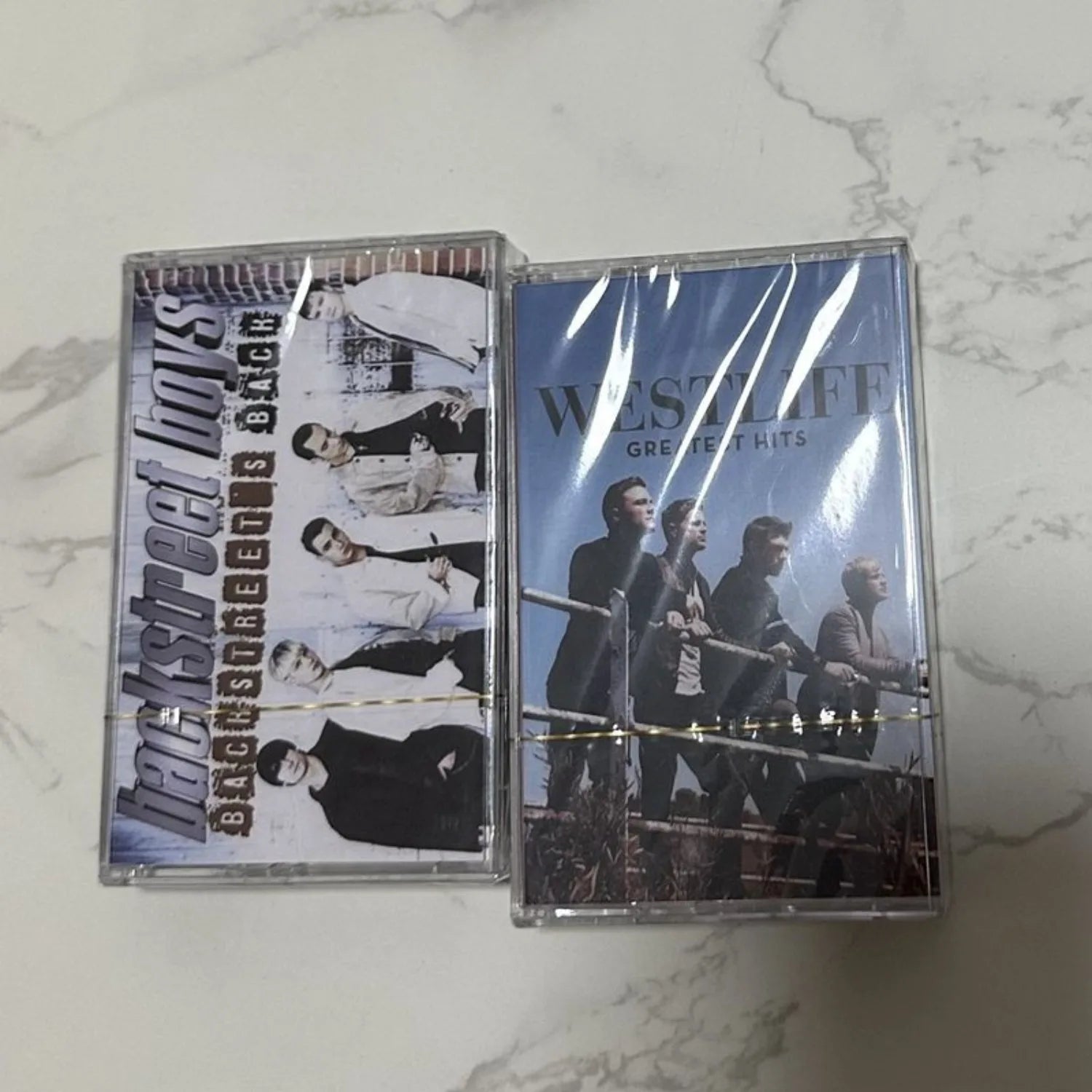 90s European & American Boy Band 2-Tape Classic Set, Set or Single Available,Featuring Landmark Album & Greatest Hits for Fans Qme 2tapes