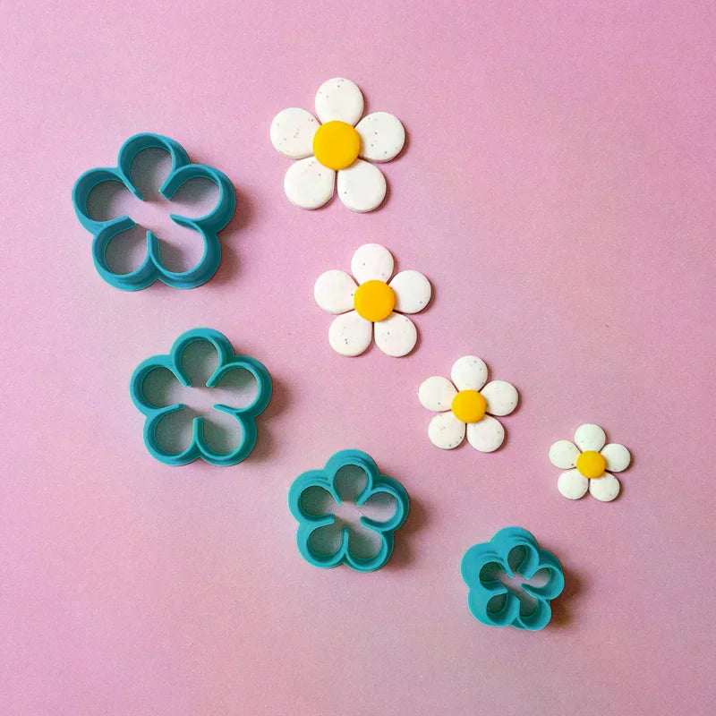 Christmas Tree Wreath Polymer Clay Cutters Earrings Necklaces Pendant Soft Clay Mold DIY Hand Tool Jewelry Cutting Die Molds Qme
