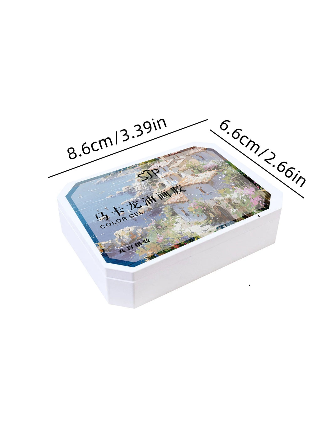 9-Color Macaron Gel Polish Solid UV Nail Gradient Blush Pat-on Summer Qme