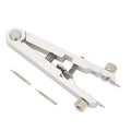 Watch Bracelet Plier 6825 Alloy Steel Watch Bracelet Remover Spring Bar Plier Watch Strap Adjuster Tool Watch Bracelet Remover Qme silver