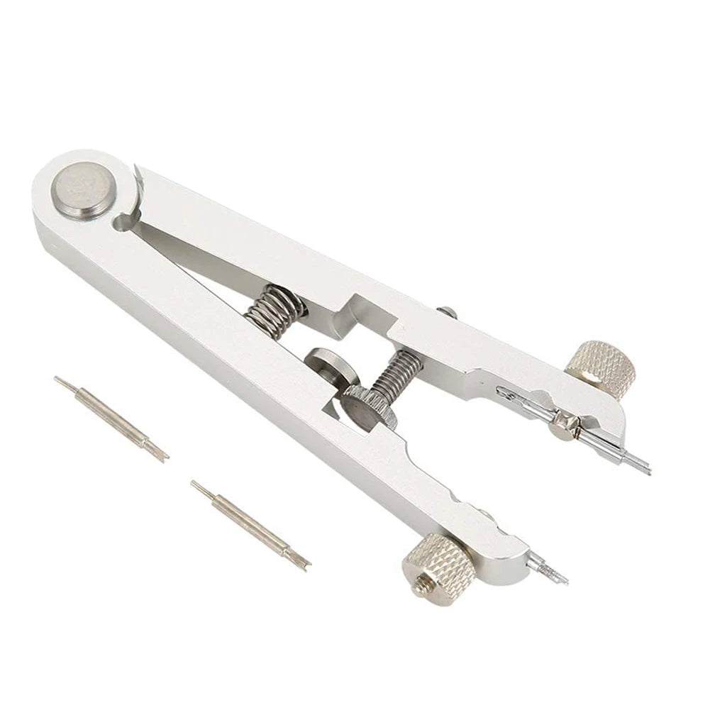 Watch Bracelet Plier 6825 Alloy Steel Watch Bracelet Remover Spring Bar Plier Watch Strap Adjuster Tool Watch Bracelet Remover Qme silver