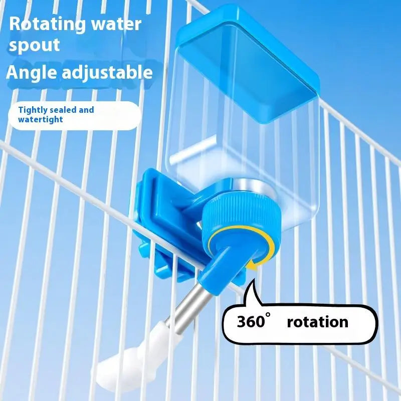 Hanging Water Dispenser Easy Clean Install Pets Dispensers Bird Cage Qme