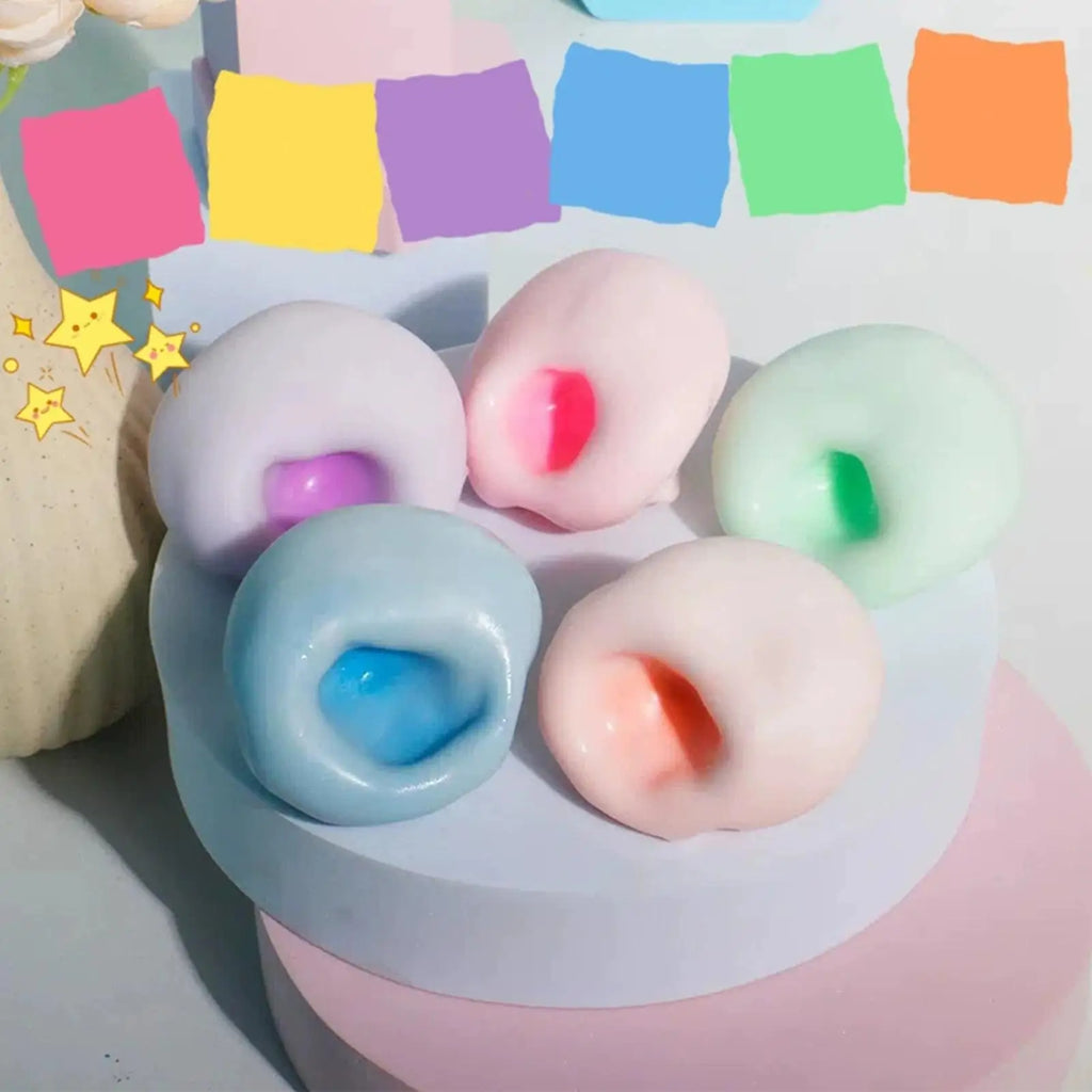 Squeeze Toys Cute Soft Ball Fidget Toys for Teens Kids Women Men Adults Birthday Classroom Prizes Goodie Bag Fillers Boys Girls Qme