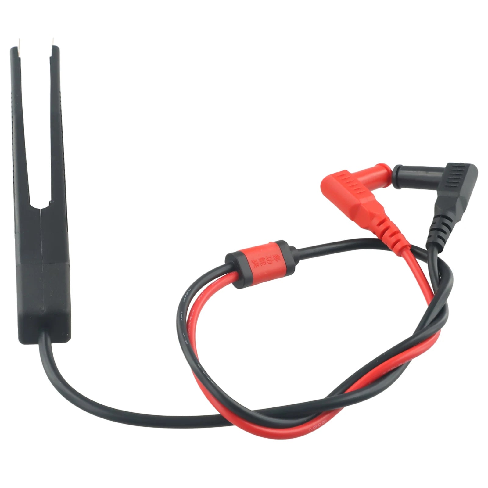 1pc Chip Test Clip Multimeter Probe Tweezers Patch Protective Head For Capacitance Inductance SMD Components Chip Test Clip Qme