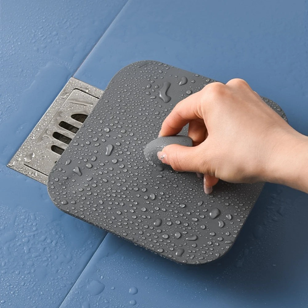 1/3pcs Eco-friendly Silicone Drain Pad Anti-odor Water Stopper Sewer Cover Practical Accessory for Bathroom and Toilet Drainage Qme