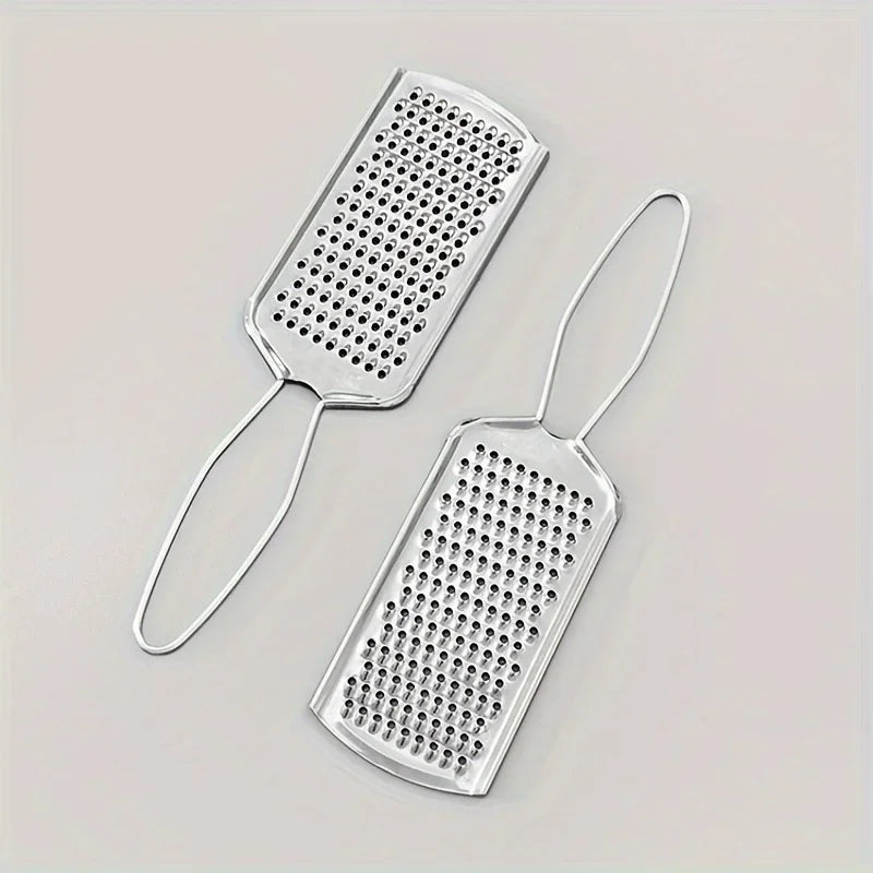 1pc Stainless Steel Multi-Functional Vegetable and More - Ergonomic Handle for Easy Preparation Grater for Kitchen Qme