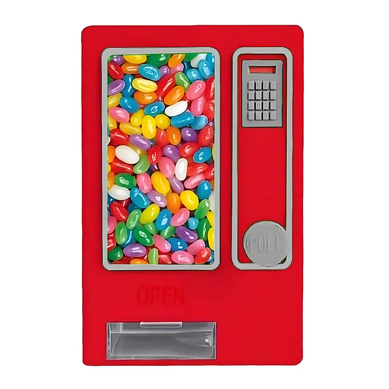 Candy Dispenser Cute Vending Machine Desktop Manual Dispense Mini Qme A4