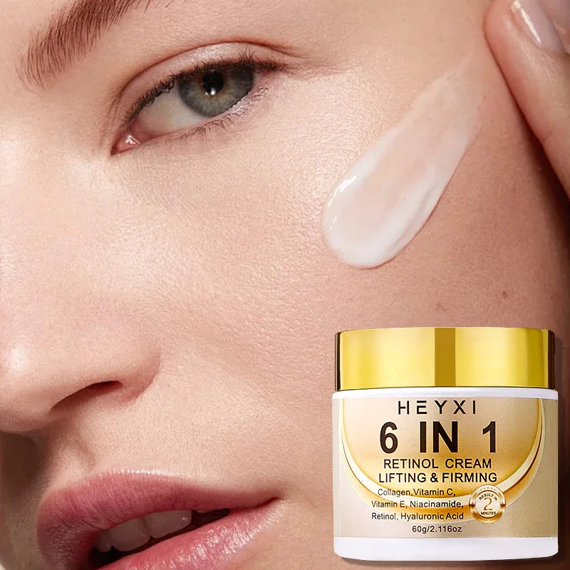 Retinol Face Cream Six One Can Tighten Moisturize Lock Water Long Qme