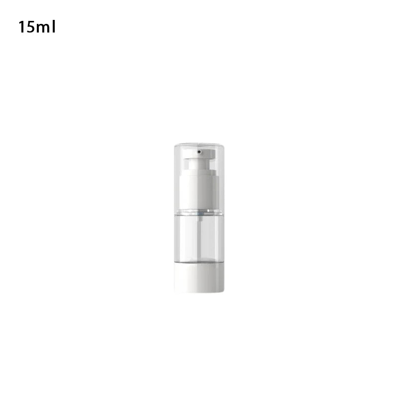 Lotion Cream Pump Bottle Refillable Empty Clear Travel Containers Qme 15ml