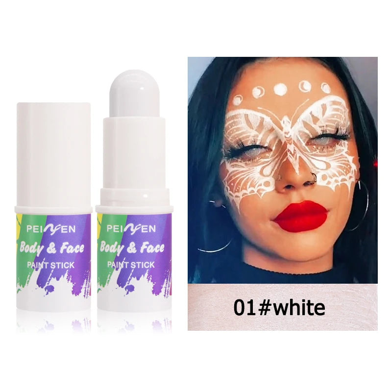 Shining Stick Makeup Waterproof Sweatproof Available Multiple Colors Qme 01 white