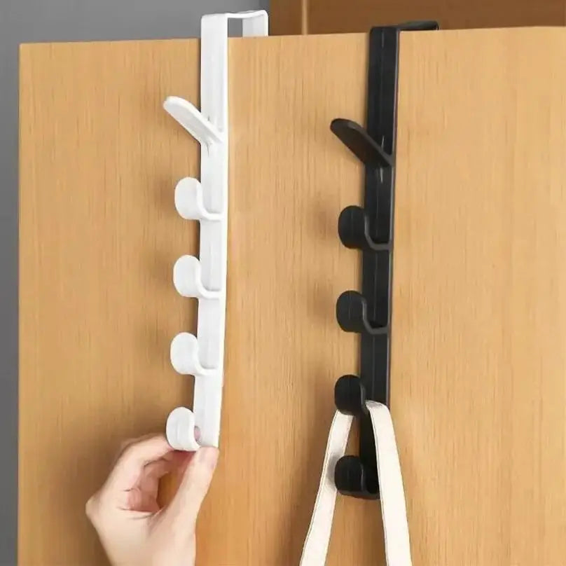Bedroom Door Hooks Clothes Hanging Rack Over Plastic Home Storage Qme