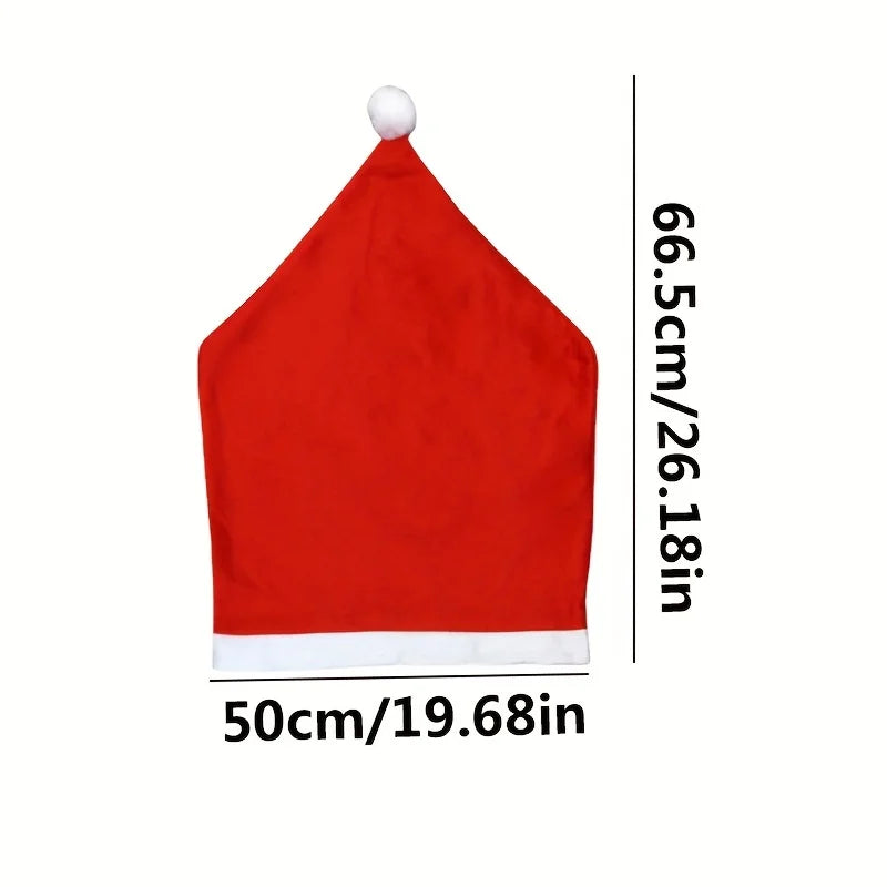 6 chair covers for Christmas decoration Qme