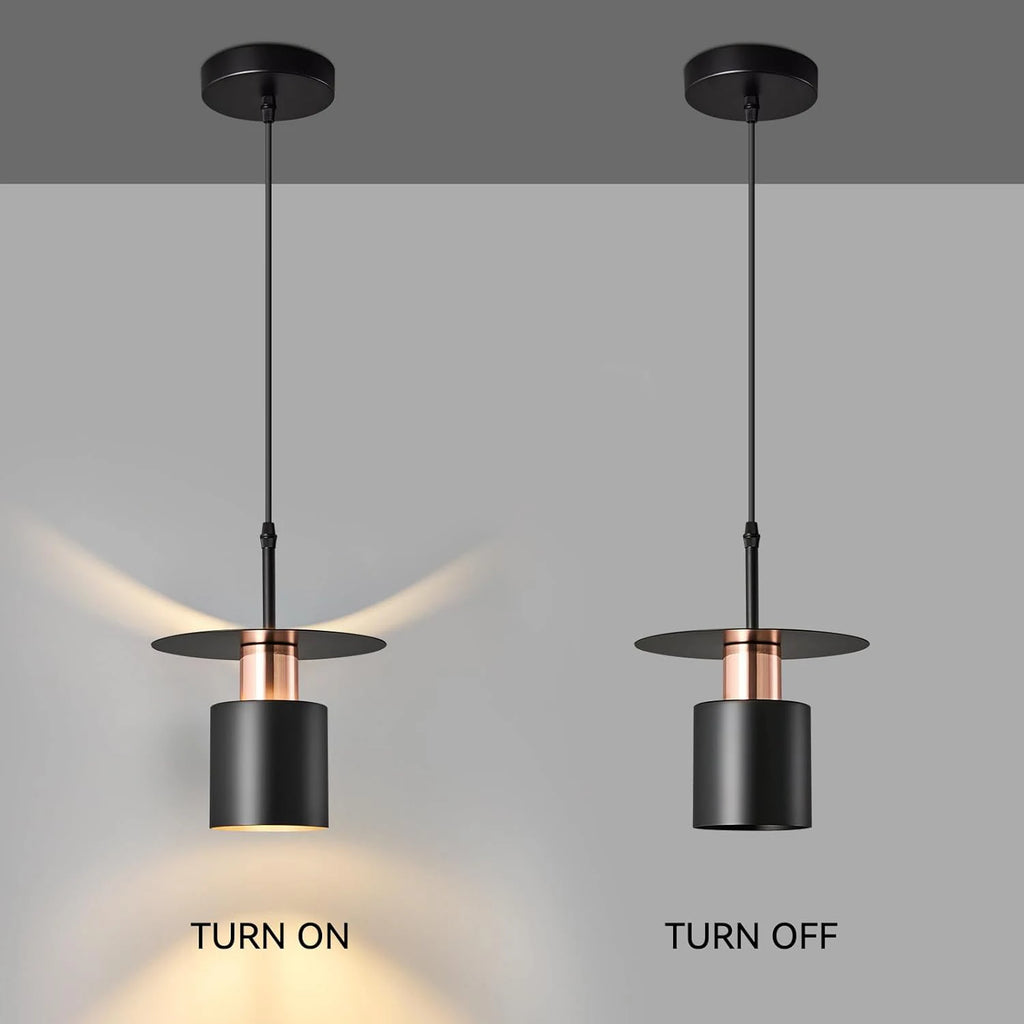 Nordic Minimalist Small Pendant Light Bedroom Bedside Corridor Study Hotel Restaurant Bar Creative Industrial Style Hanging Lamp Qme