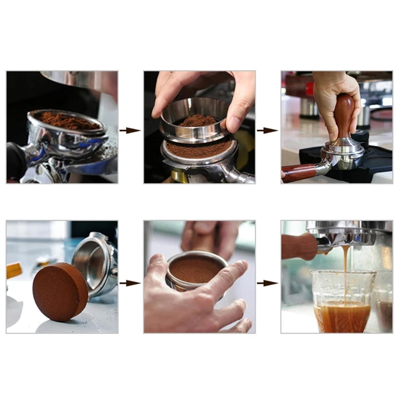 Stainless Steel Blind Filter Espresso Machine Clean Bowl Backflush Qme