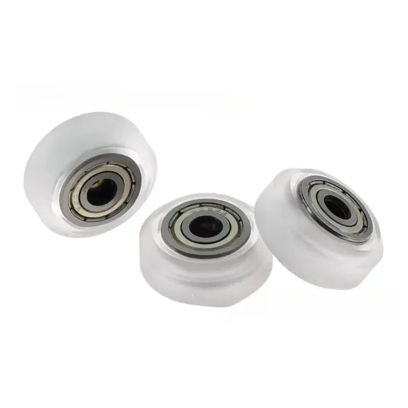 CNC Plastic POM Big Small Wheel Bearing Idler V-slot Aluminum Profile Qme