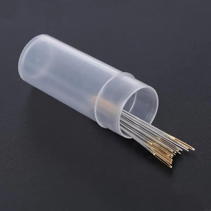 28 Sewing Needle Fabric Cross Stitch DIY Craft Tools 18CT D0LD Qme
