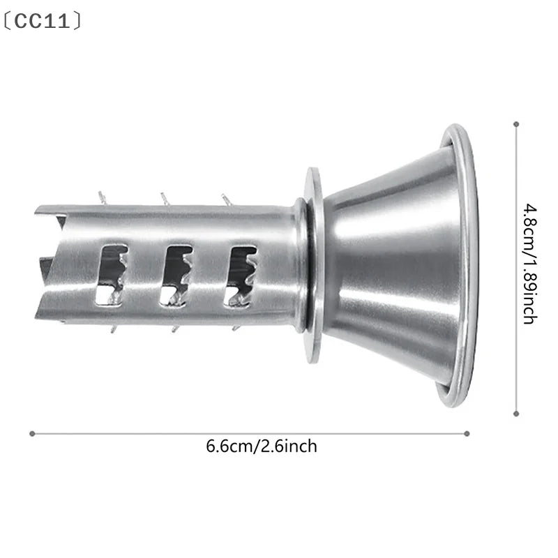 CC11Stainless Steel Lemon Juicer Fruit Tools Squeezer Portable Qme