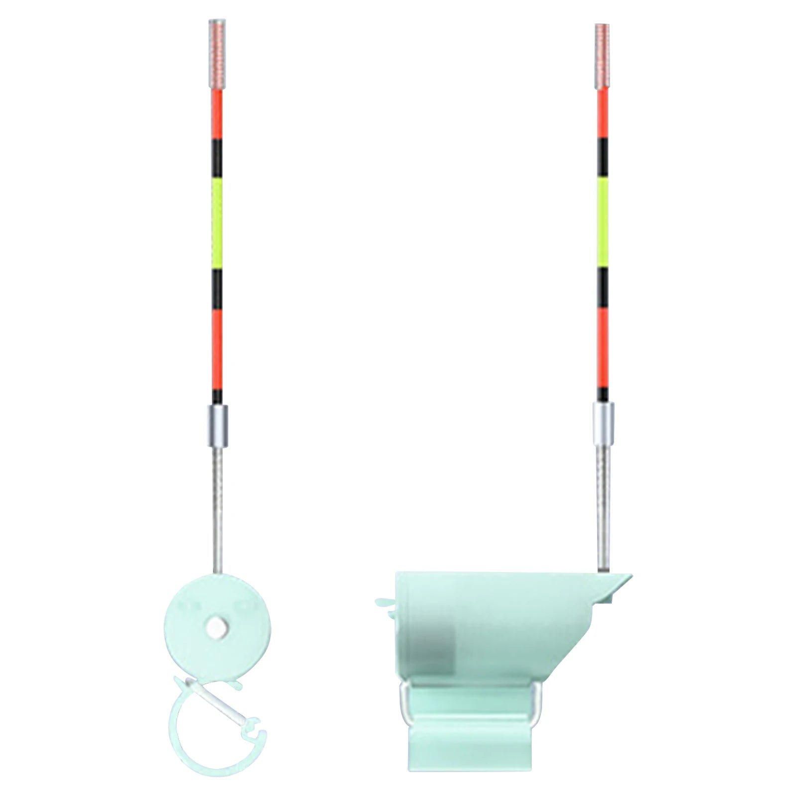 1-3PCS Night Fishing Float Bites Alarm with LED Light & Sound High Sensitivity Rod Tip Detection Bites Alerts Fishing Accessory Qme