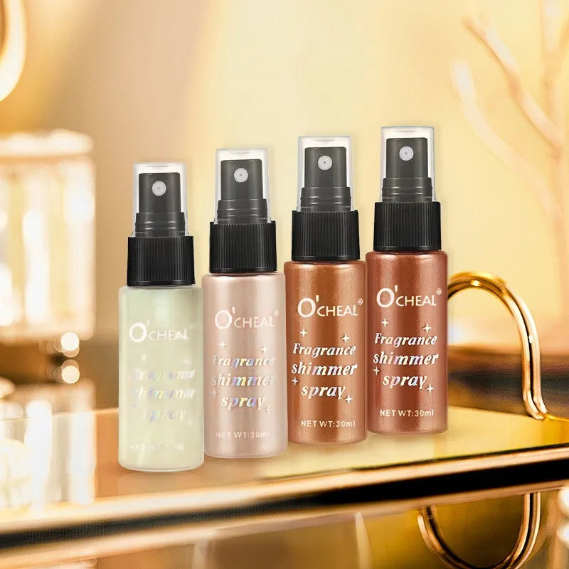Flash Spray Lasting Waterproof Sweat Proof Stain Suitable Face Body Qme