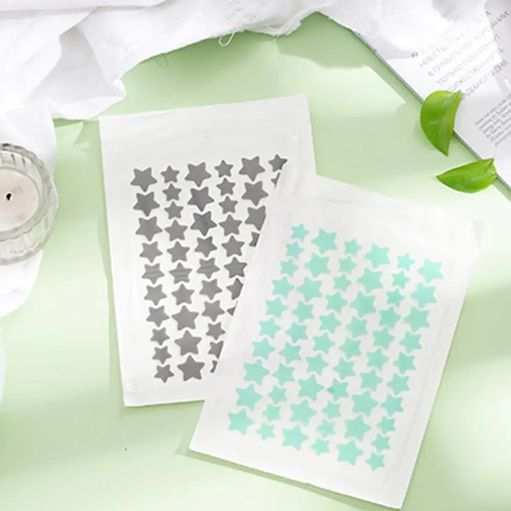 60pcs Invisible Star Shape Acne Patch Acne Marks Cover Patch Waterproof Sweat Proof Pimple Remover Tool Skin Care For Men Women Qme
