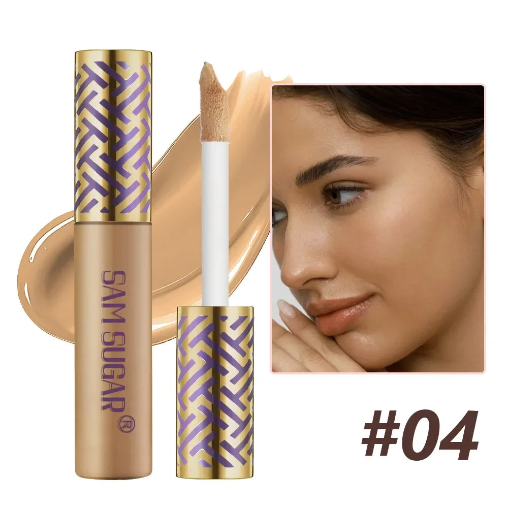 Concealer Foundation Liquid Waterproof Oil-control Perfect Cover Dark Qme 04