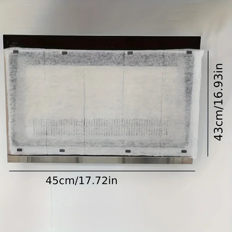 12PCS Range Hood Filter - Easy to clean, deodorize kitchen ventilation, keep the air fresh and the cooking space hygienic Qme