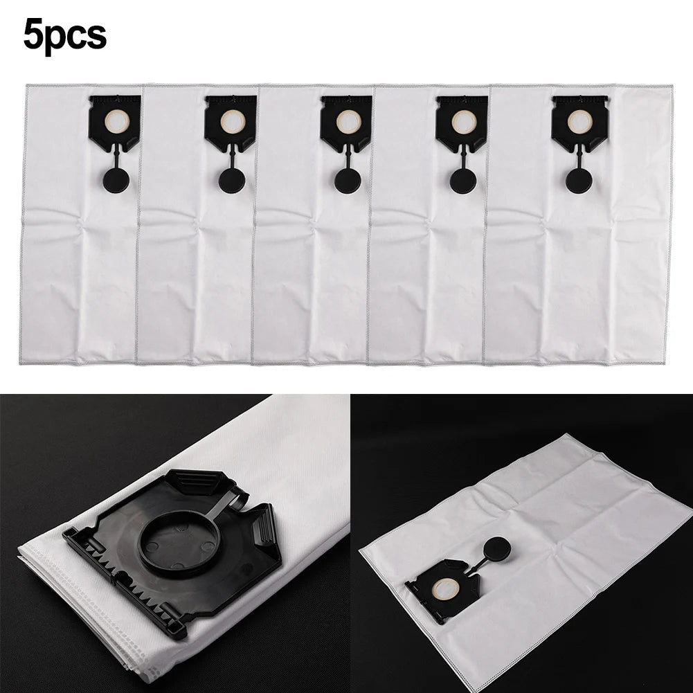 5pcs Dust Bags For Karcher NT 40/1 NT 50/1 Tact 2.889-155.0 Vacuum Cleaner Household Supplies Cleaning Tools Sweeper Accessories Qme Default Title