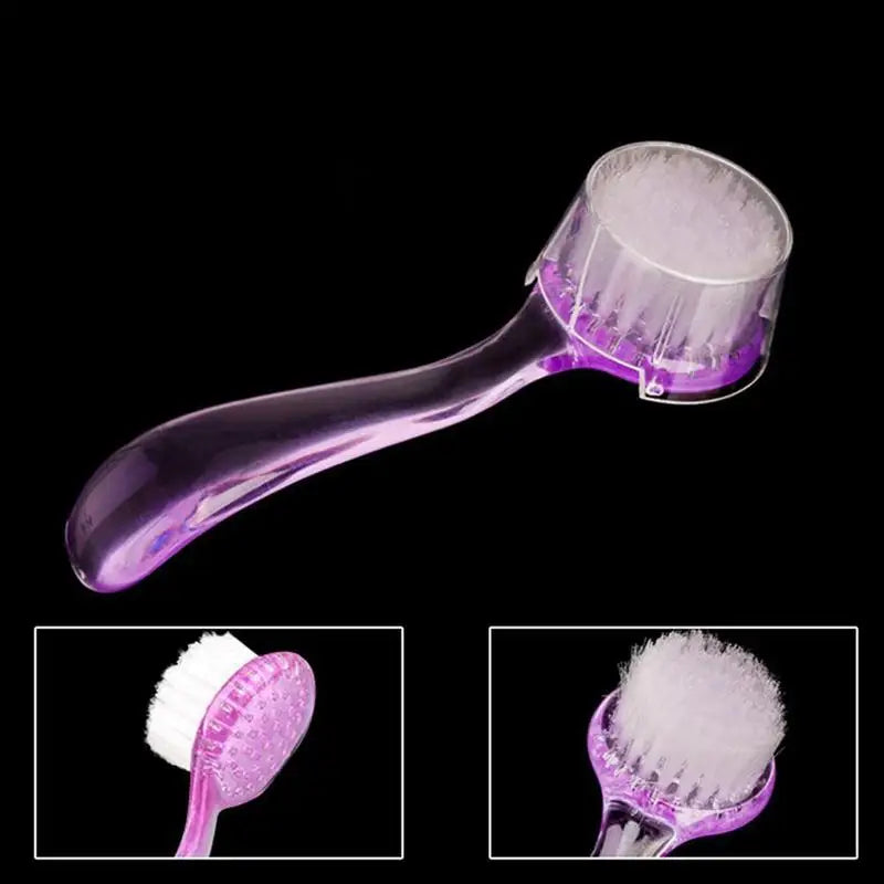 Soft Nail Brush Dust Cleaning Fingernails Handle Fingernail Manicure Qme