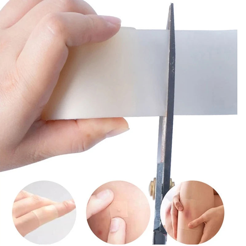 1 Roll Scar Cover Tape Waterproof Self-adhesive Hydrocolloid Band Aid Qme