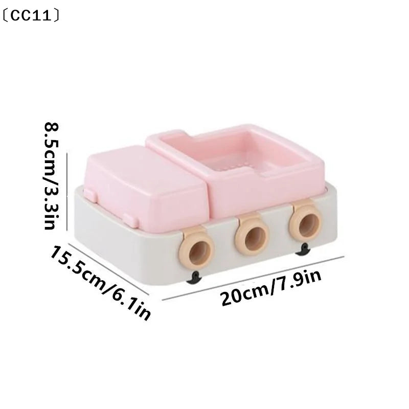 Animals Plastic Ice Cream Mold Easy Popsicle Molds Lid Sticks DIY Qme