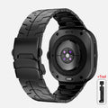Titanium Luxury Strap for Samsung Galaxy Watch Ultra 47mm Band for Samsung Ultra Galaxy 47MM Men Watchband Galaxy Ultra Bracelet Qme Black tool Galaxy Watch Ultra